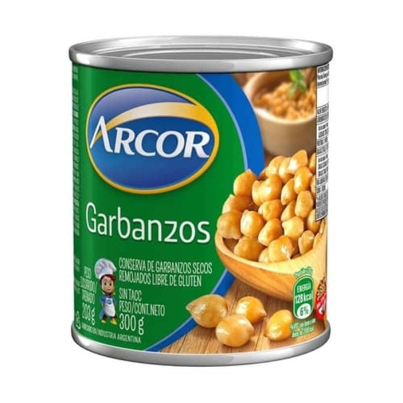 Arcor Garbanzos Secos Remojados Libre De Gluten 300gr Arcor Garbanzos Secos Remojados Libre De Gluten 300gr