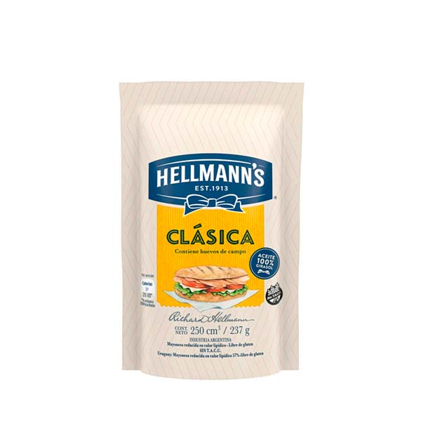 Hellmanns Mayonesa Clasica 237gr