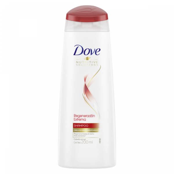 Dove Shampoo Regeneracion Extrema Cabello Extremadamente Dañado 200ml