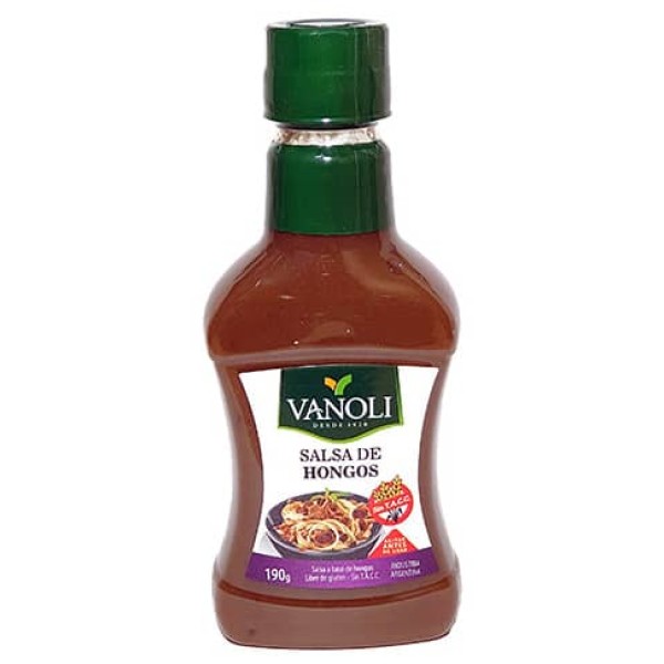 Vanoli Salsa De Hongos 190gr