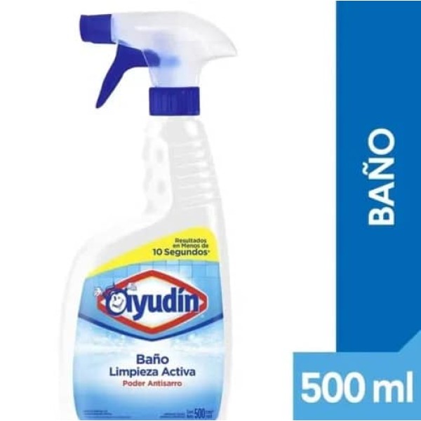 Ayudin Limpiador Liquido Baño Poder Antisarro Gatillo 500ml