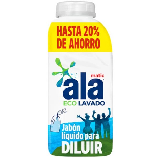 Ala Matic Jabon Liquido Eco Lavado Para Diluir 500ml