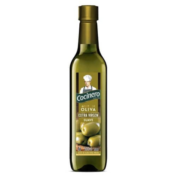 Cocinero Aceite De Oliva Extra Virgen Suave PET 500ml