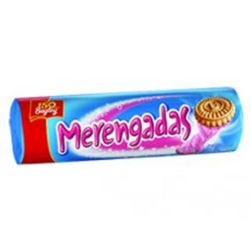 Merengadas Galletitas Dulces Con Relleno Sabor Frutilla 88gr Merengadas Galletitas Dulces Con Relleno Sabor Frutilla 88gr