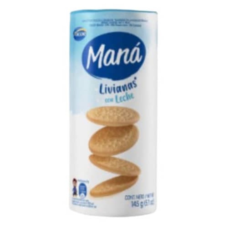 Mana Galletitas Dulces Con Leche 136gr Mana Galletitas Dulces Con Leche 136gr