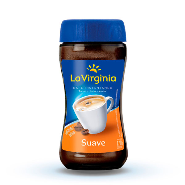 La Virginia Cafe Instantaneo Suave Frasco 170gr
