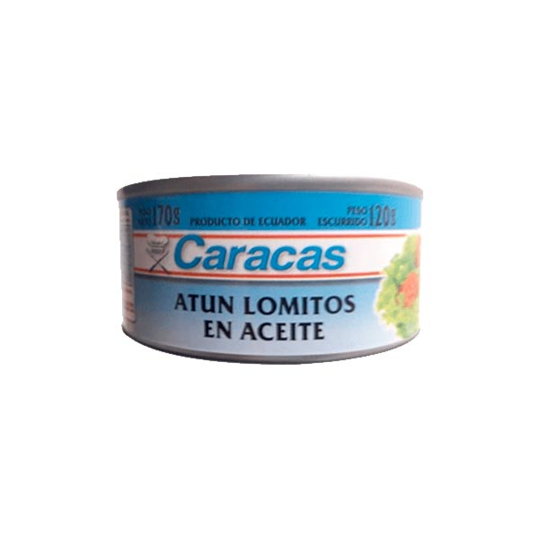 Caracas Atun Lomitos En Aceite 170gr