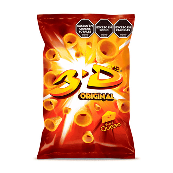 3D Originales Sabor Queso 143gr
