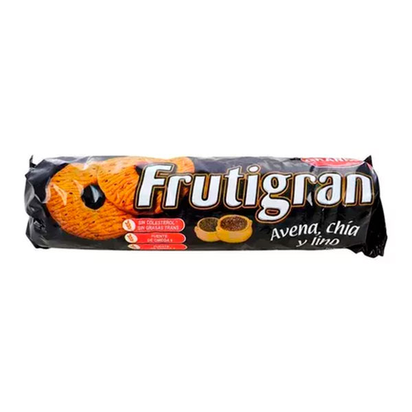 Frutigran Galletitas Dulces Avena Chia Y Lino 240gr