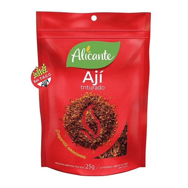 Alicante Aji Triturado 25gr