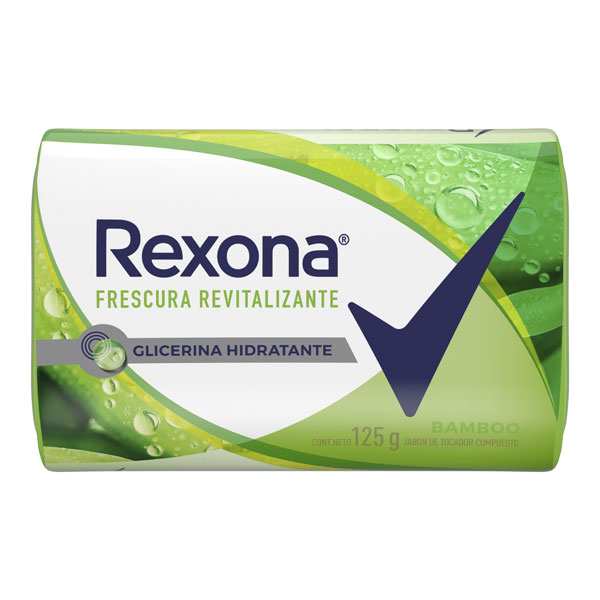 Rexona Jabon De Tocador Frescura Revitalizante Bamboo 120gr