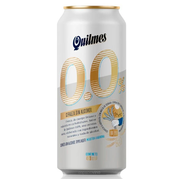 Quilmes Cerveza Sin Alcohol 473cm