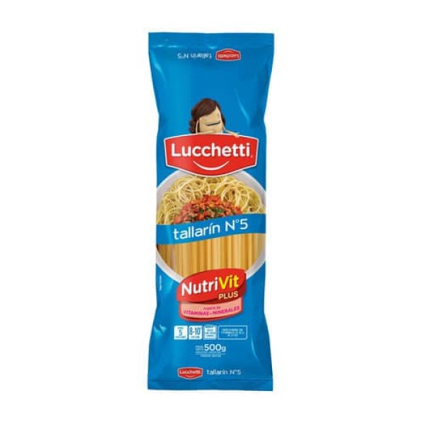Lucchetti Fideos Tallarin Nº5 500gr