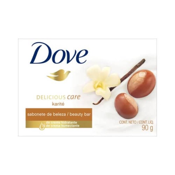 Dove Jabon De Tocador Manteca De Karite Y Vainilla 90gr