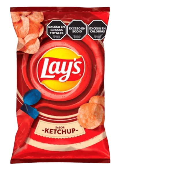 Lays Papas Fritas Sabor Ketchup 77gr