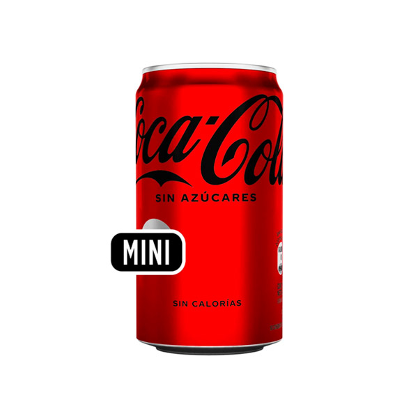 Coca Cola Gaseosa Original Sin Azucar 220ml