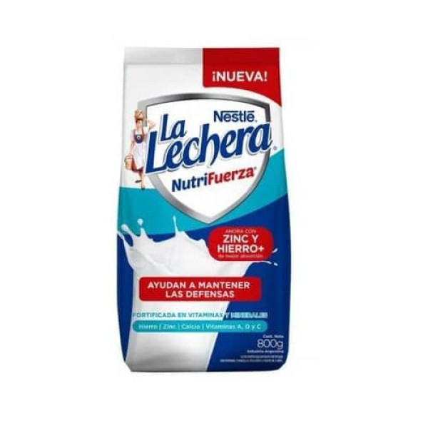 La Lechera Leche En Polvo NutriFuerza 800gr