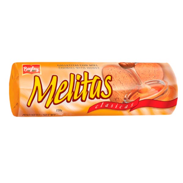 Melitas Galletitas Dulces Con Miel 159gr