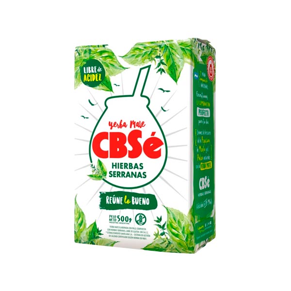Cbse Yerba Mate Hierbas Serranas 500gr