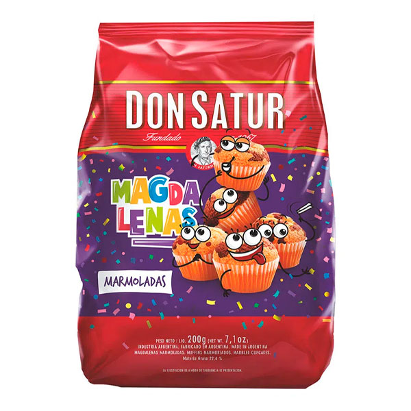 Don Satur Magdalenas Marmoladas 200gr