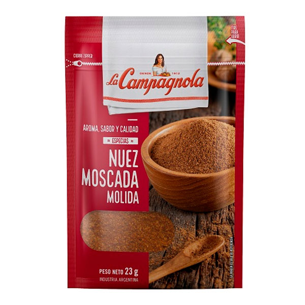 La Campagnola Nuez Moscada Molida 23gr