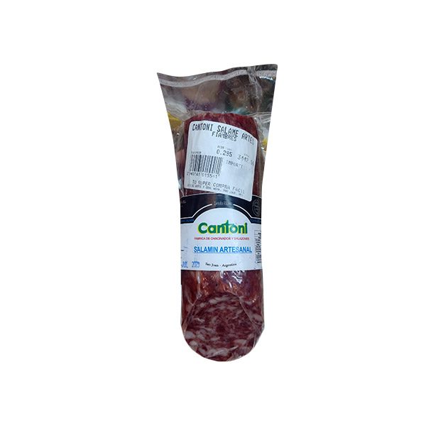 Cantoni Salamin Artesanal x Unidad (Peso aprox 300gr)