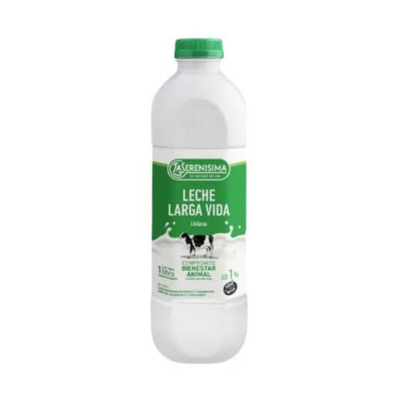 La Serenisima Leche Larga Vida Liviana 1% Botella 1L La Serenisima Leche Larga Vida Liviana 1% Botella 1L