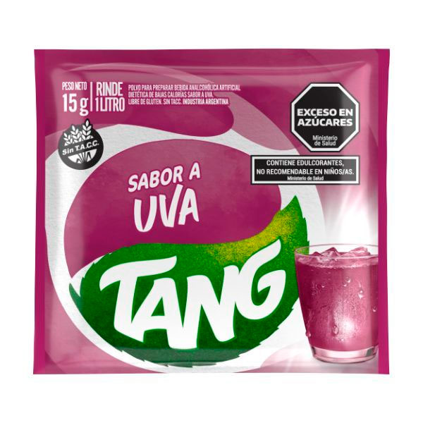 Tang Jugo En Polvo Sabor A Uva 15gr