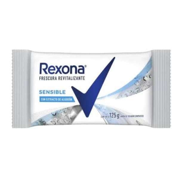 Rexona Jabon De Tocador Sensible 120gr