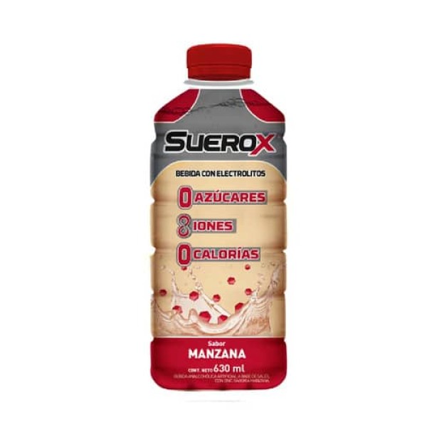 Suerox Bebida Analcoholico Sabor Manzana 630ml