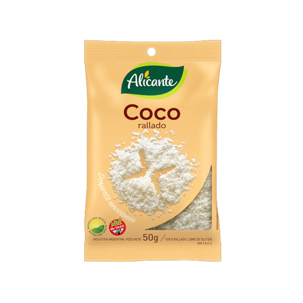 Alicante Coco Rallado 50gr