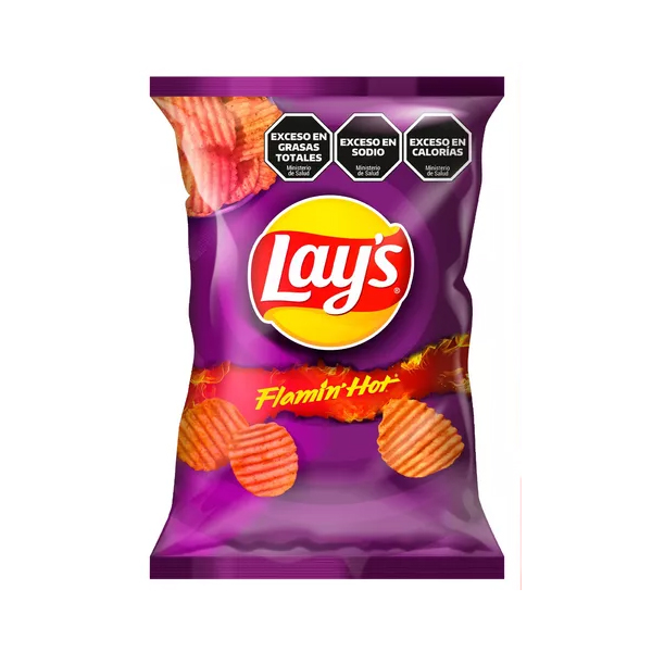 Lays Papas Flamin Hot 70gr