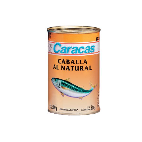 Caracas Caballa Al Natural 380gr