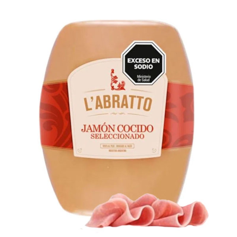 Labratto Jamon Cocido Al Natural x 100gr Labratto Jamon Cocido Al Natural x 100gr