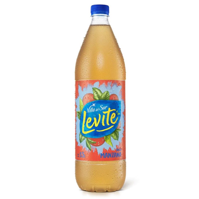 Levite Agua Saborizada Sabor A Manzana 1,5L Levite Agua Saborizada Sabor A Manzana 1,5L