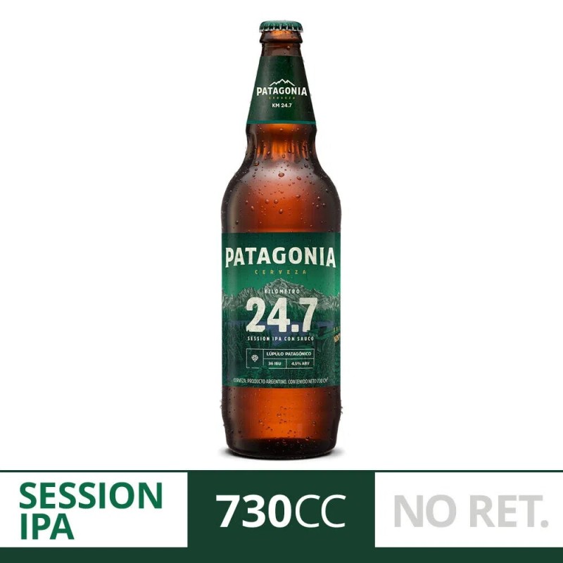 Patagonia Cerveza 24.7 Ipa 730ml Patagonia Cerveza 24.7 Ipa 730ml