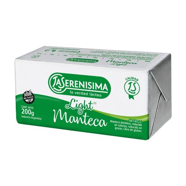La Serenisima Manteca Light 200gr