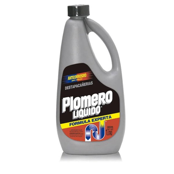 Plomero Liquido Destapacañerias Formula Experta 1L
