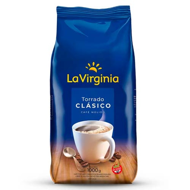 La Virginia Cafe Molido Torrado Equilibrado 1kg