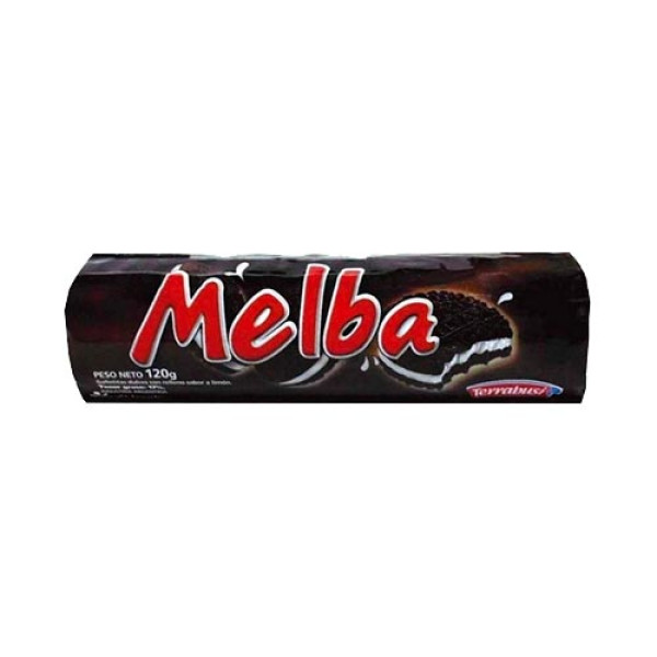 Melba Galletitas Dulces Con Relleno Sabor Limon 120gr